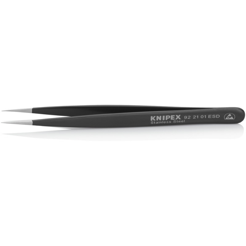 KNIPEX (92 21 01 ESD) Universalpinzette ESD Glatt