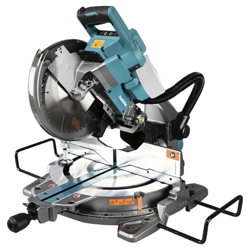 MAKITA Akku-Kapp-Gehrungssäge 40V max. (ohne Akku, ohne Ladegerät) inkl. AWS Funk-Adpater WUT01 - LS004GZ01