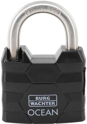 ASW Zylindervorhangschloss (Schlosskörperbreite 60 mm / Messing verschiedenschließend / Inhalt: 5 Stück) - 490 Ni 60