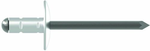 Enviropack Blindniet (Nietschaft d x l 4 x 10 mm K12 / Aluminium / Stahl / Inhalt: 500 Stück) - 1433829