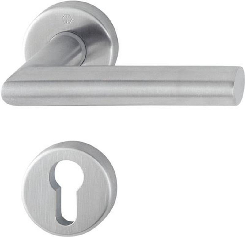 NW-HOPPE Rosettengarnitur (für Türstärke 47-52 mm / W-Form PZ) - 3369612