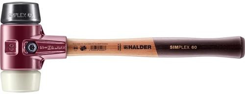 Halder Schonhammer (Länge 405 mm Kopf-Ø 60 mm / mittelhart/hart Holz) - 3028.060