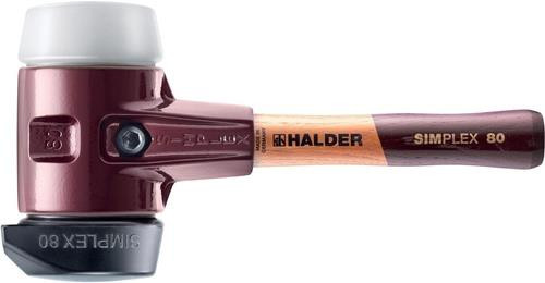 Halder Schonhammer (Länge 325 mm Kopf-Ø 80 mm / Holz Stiel: extra kurz) - 3027.282