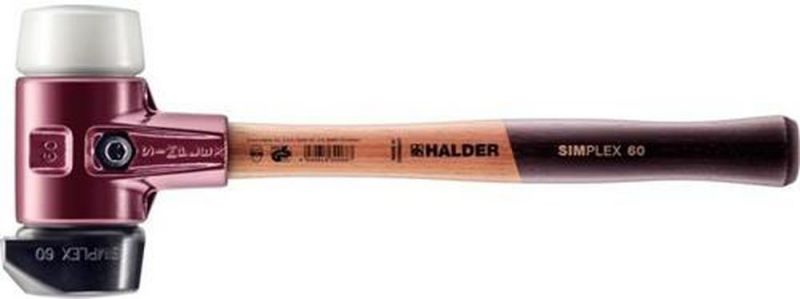 Halder Schonhammer (Länge 405mm Kopf-D.60mm / Holz Tempergussgehäuse) - 3027.260