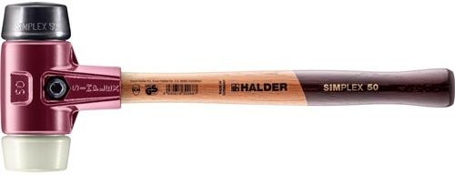 Halder Schonhammer (Länge 350 mm Kopf-Ø 50 mm / mittelhart/hart Holz) - 3028.050