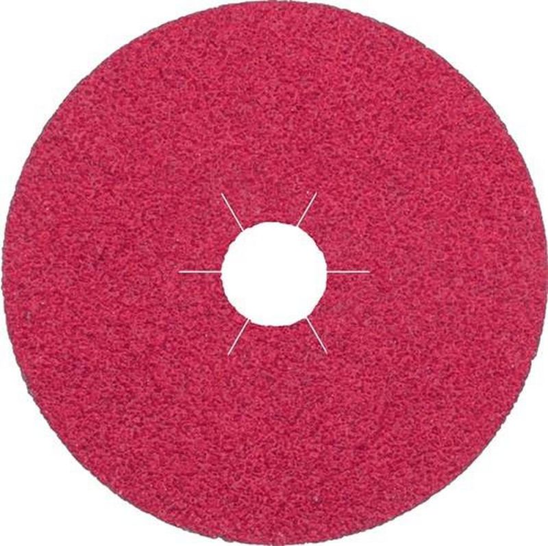 KLINGSPOR Fiberscheibe (Ø 125 mm Körnung 24 / für INOX / Stahl / Inhalt: 25 Stück) - 330484