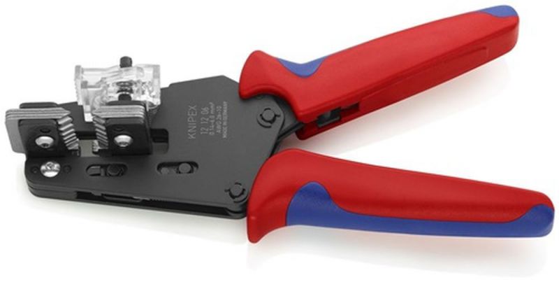 NW-KNIPEX Präzisionsabisolierzange (Länge 195 mm / 0,14-6 (AWG 26-10) mm²) - 12 12 06