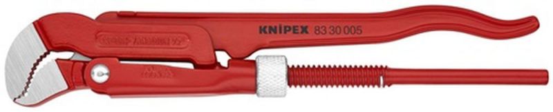 NW-KNIPEX Rohrzange (Gesamtlänge 245 mm Spannweite 0-35 mm / für Rohre 1/2 “) - 83 30 005