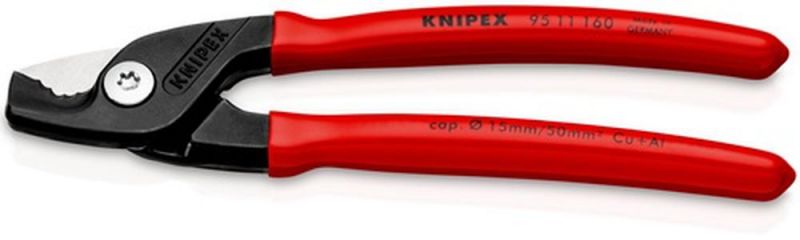 NW-KNIPEX Kabelschere Länge 160 mm - 95 11 160