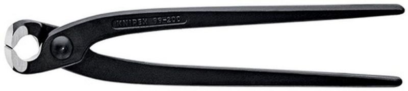 NW-KNIPEX Monierzange (Länge 200 mm / poliert schwarz atramentiert) - 99 00 200