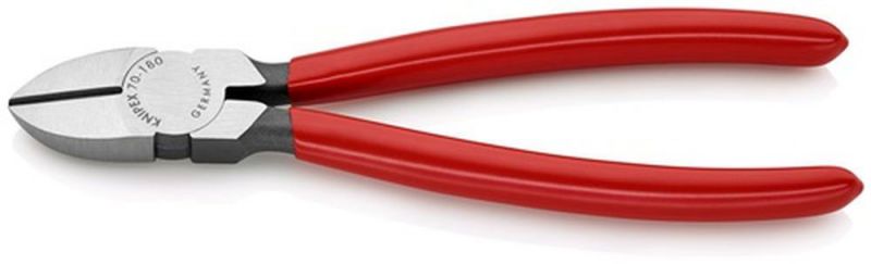 NW-KNIPEX Seitenschneider (Länge 180 mm / Kopf poliert) - 70 01 180