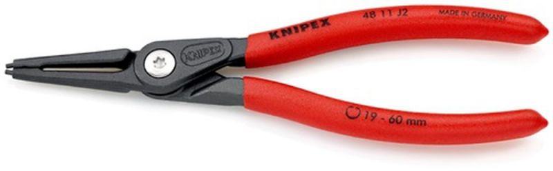 NW-KNIPEX Präzisionssicherungsringzange für Bohrungen Ø 19 - 60 mm - 48 11 J2
