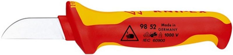NW-KNIPEX Kabelmesser (Länge 190 mm Klingenlänge 50 mm / VDE67 g) - 98 52