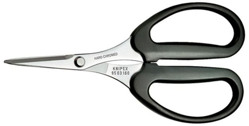 NW-KNIPEX Schere Gesamtlänge 160 mm Schnittlänge 42 mm - 95 03 160 SB
