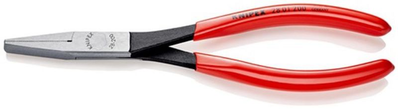 NW-KNIPEX Montierzange (Länge 200 mm Form 0 / poliert Kunststoffüberzug) - 28 01 200