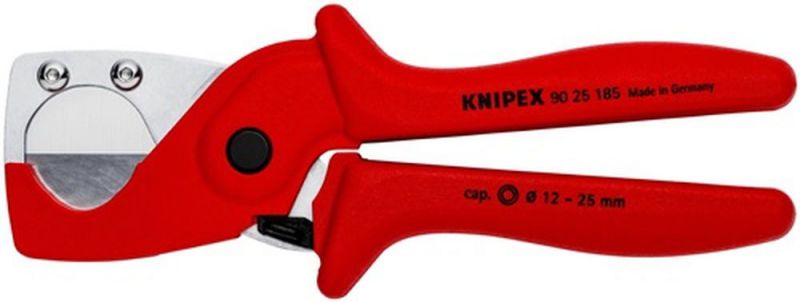 NW-KNIPEX Rohrschneider (für Rohre Ø 12-25 mm / Länge 185 mm Chrom-Vanadin-Elektrostahl) - 90 25 185