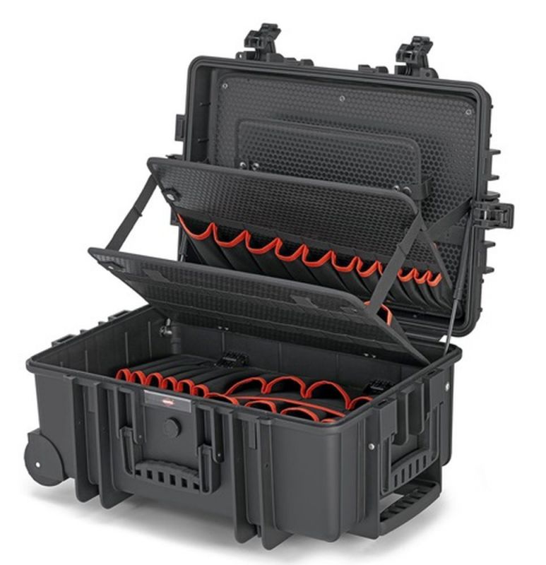 NW-KNIPEX Werkzeugkoffer (Leerkoffer / staub-, wasserdicht, rollbar) - 00 21 37 LE