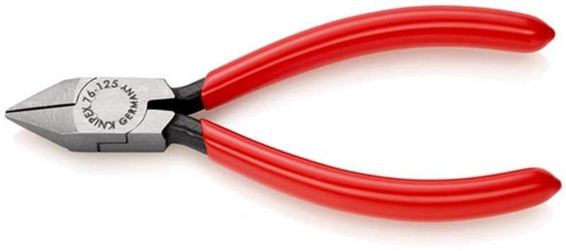 NW-KNIPEX Seitenschneider (Länge 125 mm Form 8 Facette ja, klein / Kopf poliert) - 76 81 125