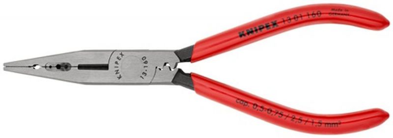 NW-KNIPEX Verdrahtungszange (Länge 160 mm / 0,5-0,75 / 1,5 / 2,5 mm²) - 13 01 160