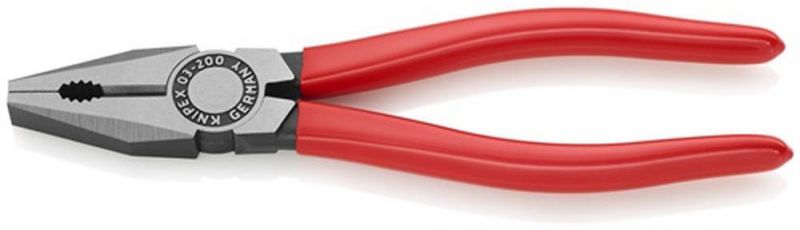 NW-KNIPEX Kombizange (Länge 200 mm / poliert Kunststoffüberzug) - 03 01 200