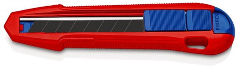 NW-KNIPEX Cutter (largeur lame 18 mm longueur 165 mm / magnésium) - 90 10 165 BK