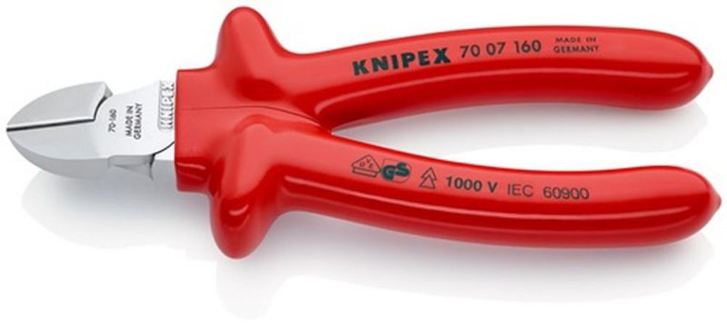 NW-KNIPEX Seitenschneider (Länge 160 mm / VDE) - 70 07 160