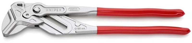 KNIPEX Clé à pinces (longueur 400 mm envergure 85 mm / chromé revêtement plastique) - 86 03 400