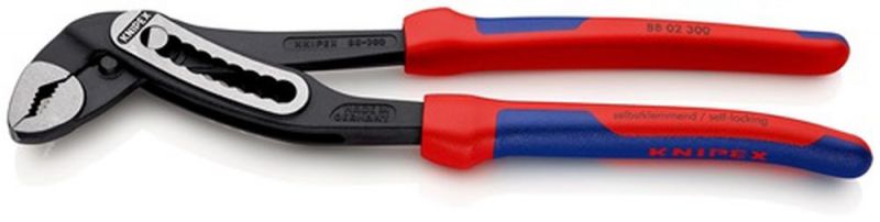 NW-KNIPEX Wasserpumpenzange (Länge 300 mm Spannweite 60 mm / poliert) - 88 02 300