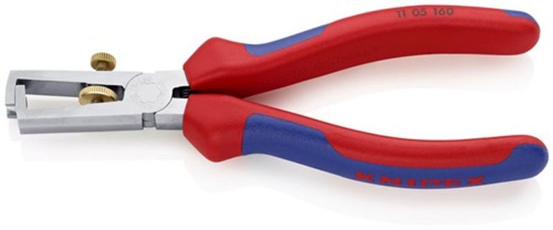 NW-KNIPEX Abisolierzange (Länge 160 mm / verchromt Mehrkomponentenhüllen) - 11 05 160