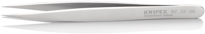 NW-KNIPEX Präzisionspinzette Länge 120 mm gerade - 92 22 06