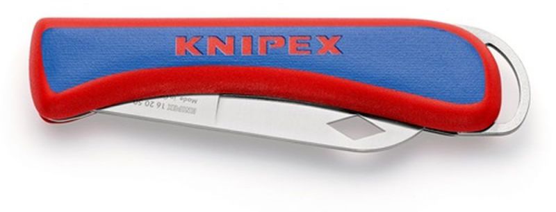 NW-KNIPEX Elektrikerklappmesser (Länge 120 mm / Klinge klappbar) - 16 20 50 SB