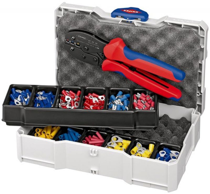 NW-KNIPEX Kabelverbindersortiment (286-teilig / 0,5 - 6 mm²) - 97 90 21