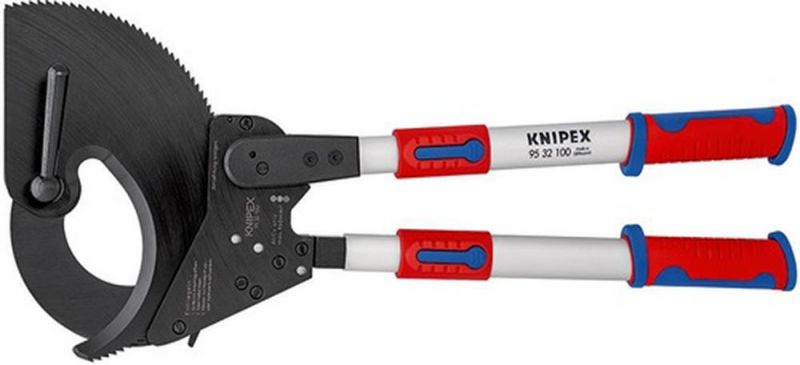 NW-KNIPEX Kabelschneider (Gesamtlänge 680 mm 100 (960 mm²) mm / brüniert Mehrkomponenten-Hüllen) - 95 32 100