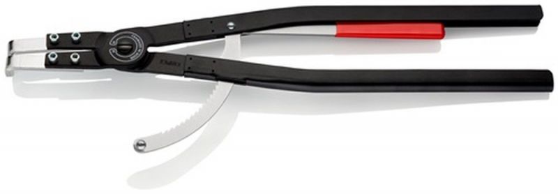 NW-KNIPEX Sicherungsringzange (für Bohrungen Ø 122 - 300 mm / 90° gewinkelt) - 44 20 J51
