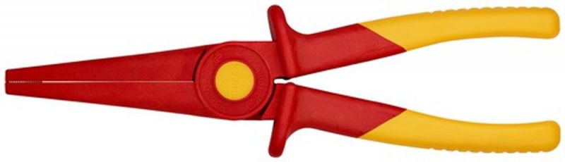 NW-KNIPEX Flachrundzange (Gesamtlänge 220 mm / Kunststoff, glasfaserverstärkt) - 98 62 02