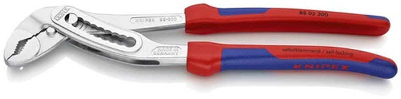NW-KNIPEX Wasserpumpenzange (Länge 300 mm Spannweite 60 mm / verchromt) - 88 05 300