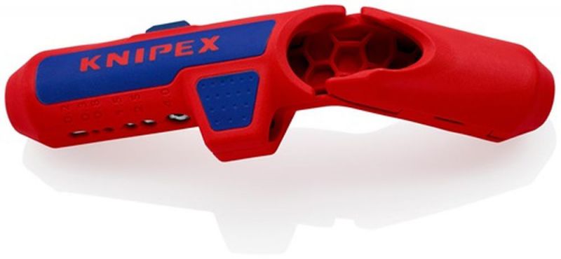 NW-KNIPEX Universal Abmantelungswerkzeug Gesamtlänge 130 mm - 16 95 01 SB