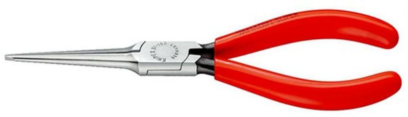 NW-KNIPEX Nadelzange (Länge 160 mm / gerade schwarz atramentiert) - 31 11 160