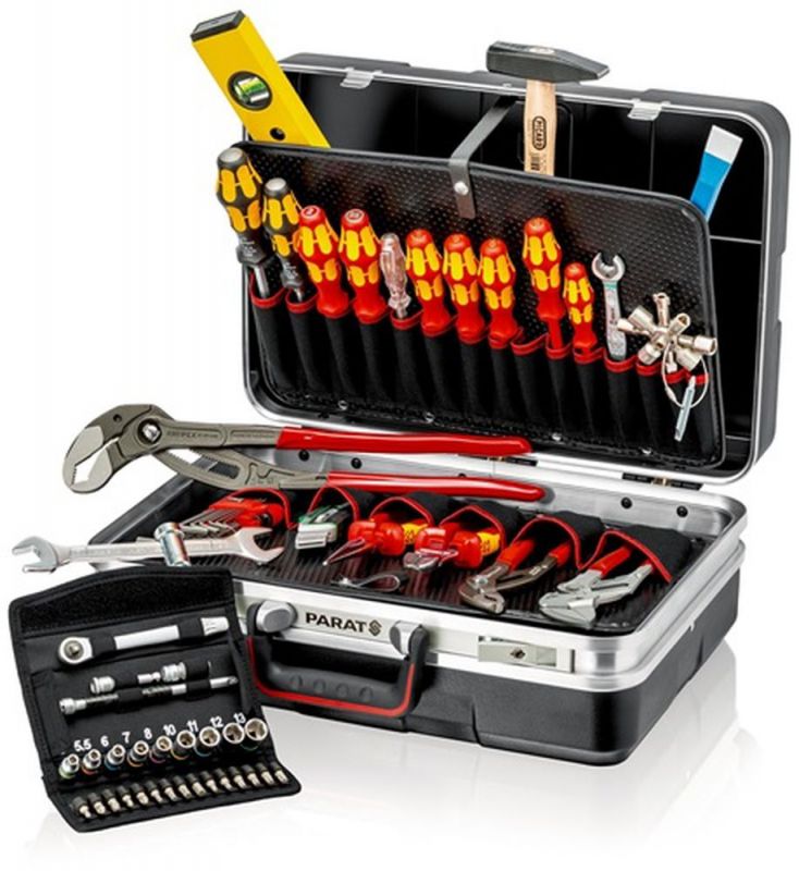 NW-KNIPEX Werkzeugsortiment (52-teilig / im Hartschalenkoffer) - 00 21 21 HK S