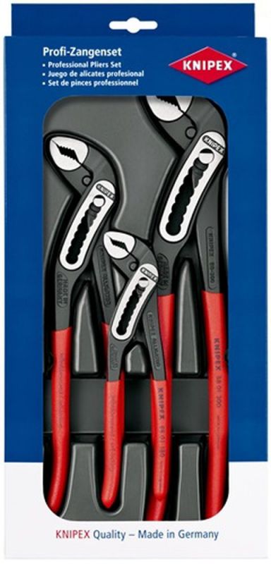 NW-KNIPEX Zangen-Satz (Inhalt 3-teilig / poliert) - 00 20 09 V03