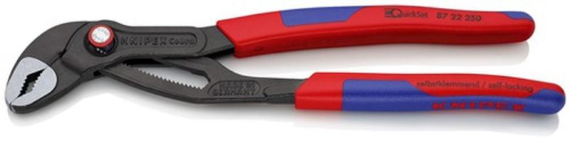 NW-KNIPEX Wasserpumpenzange (Länge 250 mm Spannweite 46 mm / poliert) - 87 22 250