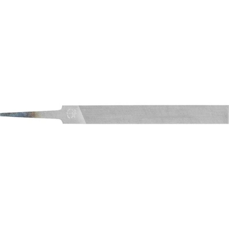 PFERD Werkstattfeile (Länge 100 mm Querschnitt 12 x 2,5 mm / Hieb 2 Flachstumpf) - 11101102
