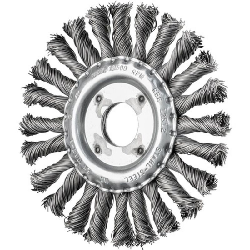 PFERD Rundbürste (Ø 125 mm Drahtstärke 0,5 mm / Stahl 12 mm) - 43303010