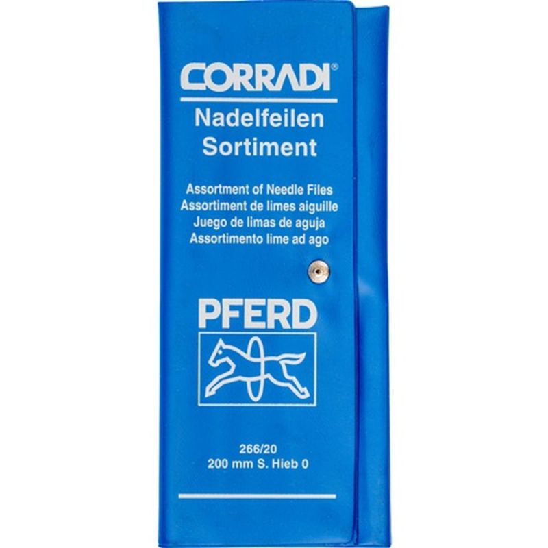 PFERD Nadelfeilen-Satz (Länge 200 mm Hieb SH0 DH1 / 12-teilig) - 12706102