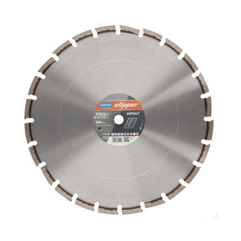 Norton Clipper Diamanttrennscheibe (Ø 500 mm Bohrung 25,4 mm / für Fugenschneider) - 70184631995