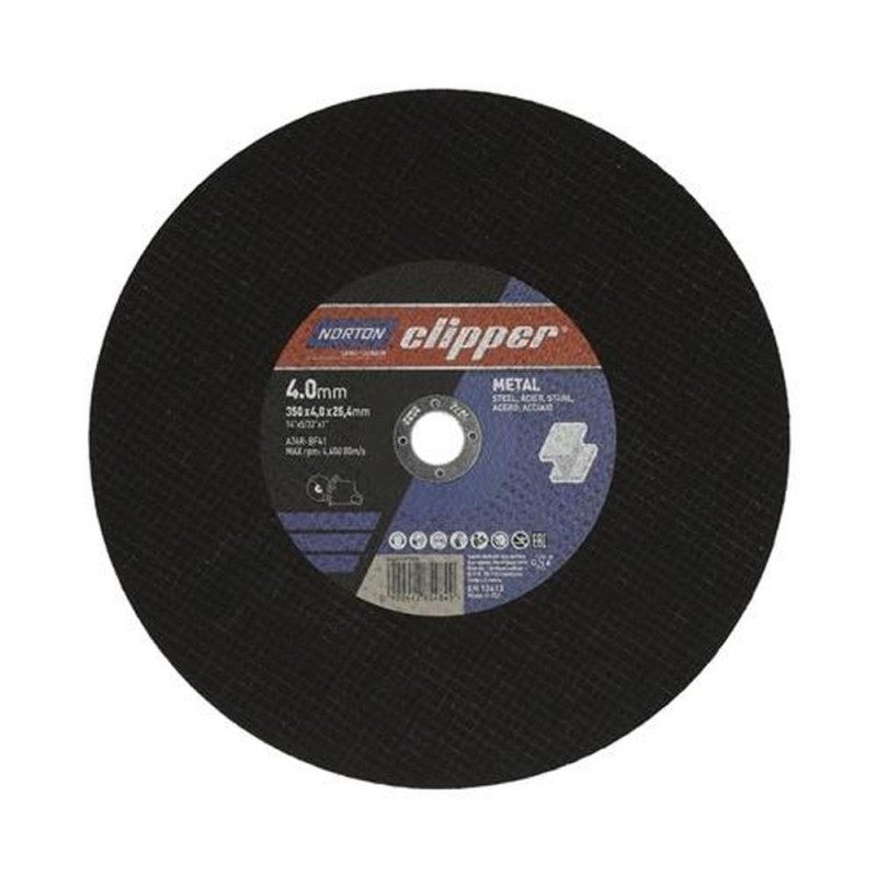 Norton Clipper Trennscheibe (D350x4,0mm Typ 41 / Metall) - 66253371528
