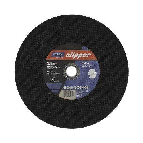 Norton Clipper Trennscheibe (D300x3,5mm Typ 41 / Metall) - 66253371526