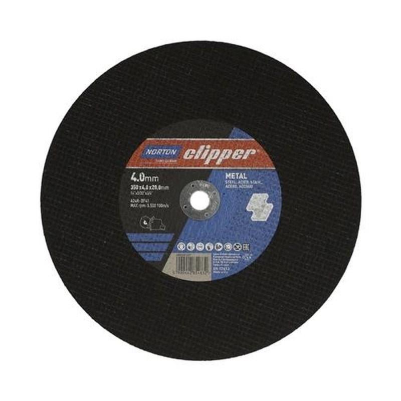 Norton Clipper Trennscheibe (D350x4,0mm Typ 41 / Metall) - 66253371527
