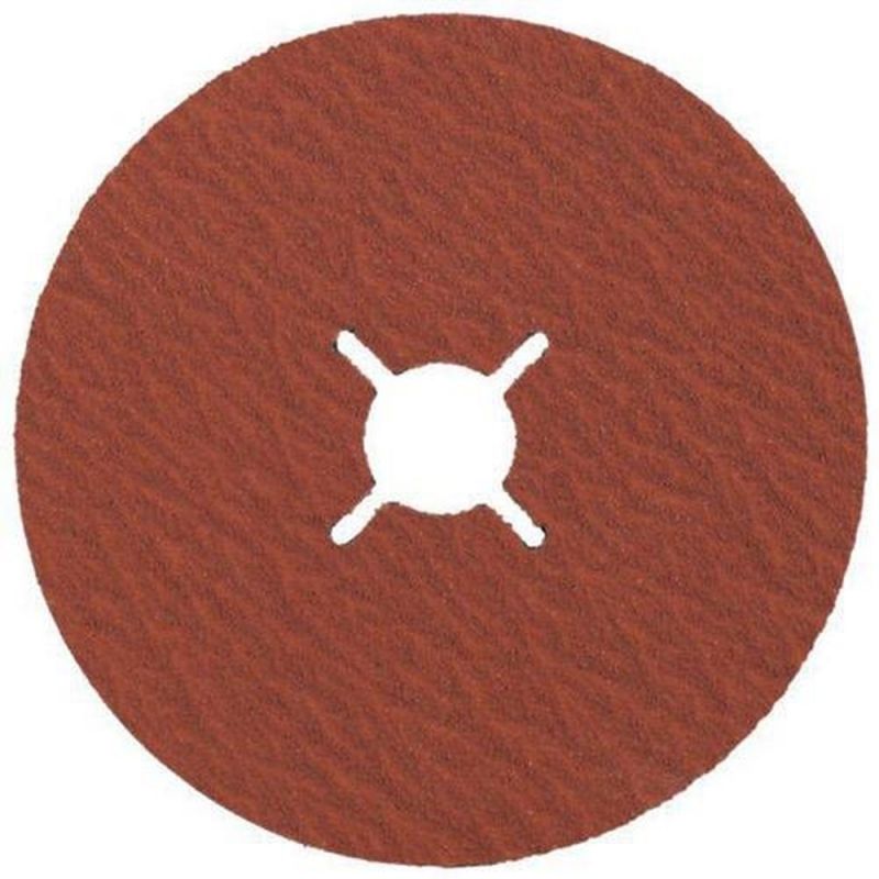 Tyrolit Fiberscheibe (Ø 125 mm Körnung 60 / Stahl, Rostfreier Stahl Keramikkorn / Inhalt: 50 Stück) - 34480475