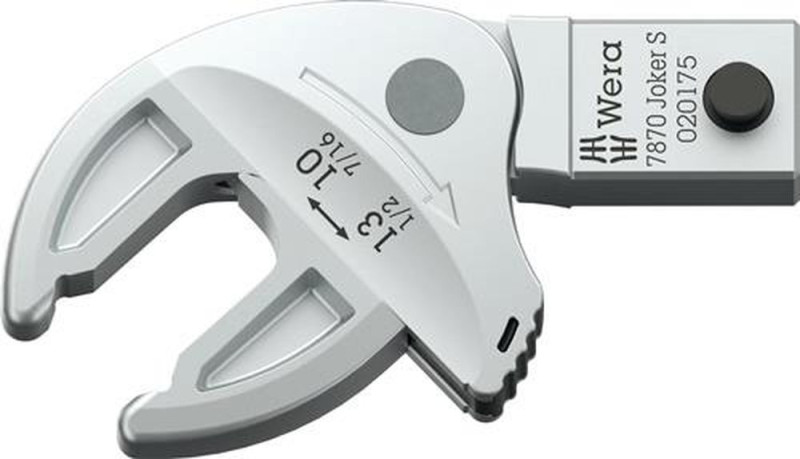 NW-Wera Einsteckmaulschlüssel Schlüsselweite 10-13 mm 9x12 mm - 05020175001